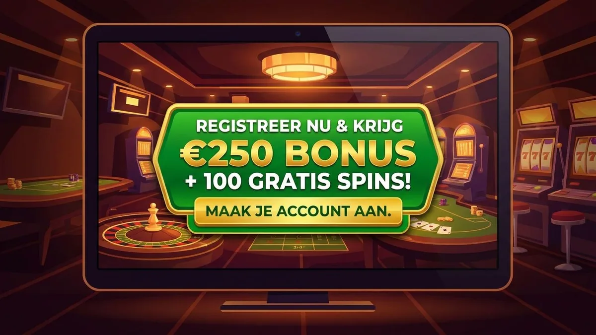 Registreren met bonus